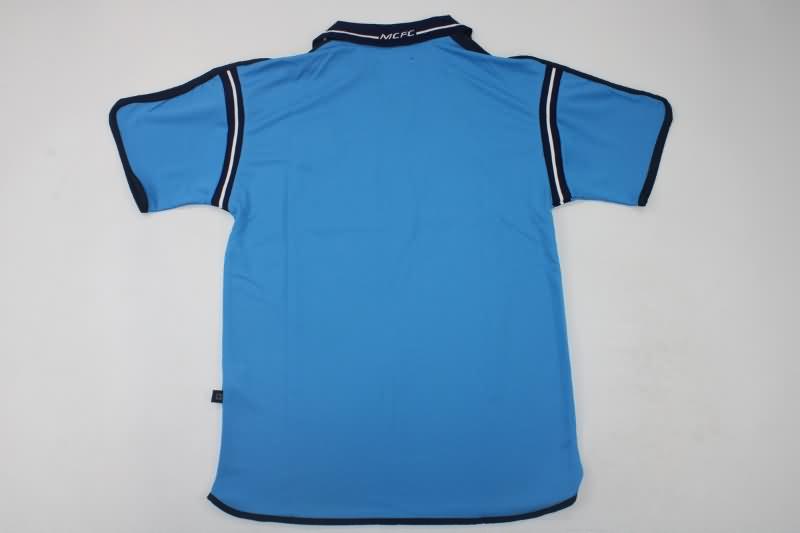 Thailand Quality(AAA) 2002/03 Manchester City Home Retro Soccer Jersey