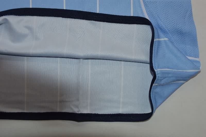 Thailand Quality(AAA) 2007/08 Manchester City Home Retro Long Sleeve Soccer Jersey