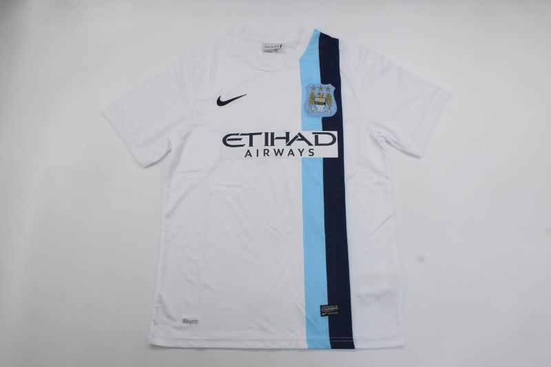Thailand Quality(AAA) 2013/14 Manchester City Away Retro Soccer Jersey