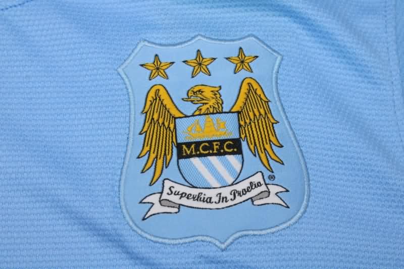 Thailand Quality(AAA) 2013/14 Manchester City Home Retro Soccer Jersey