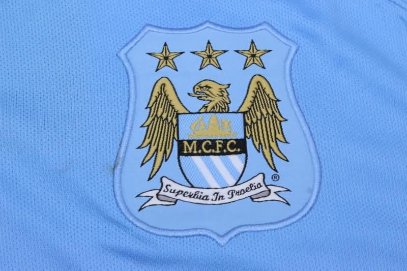 Thailand Quality(AAA) 2015/16 Manchester City Home Retro Soccer Jersey