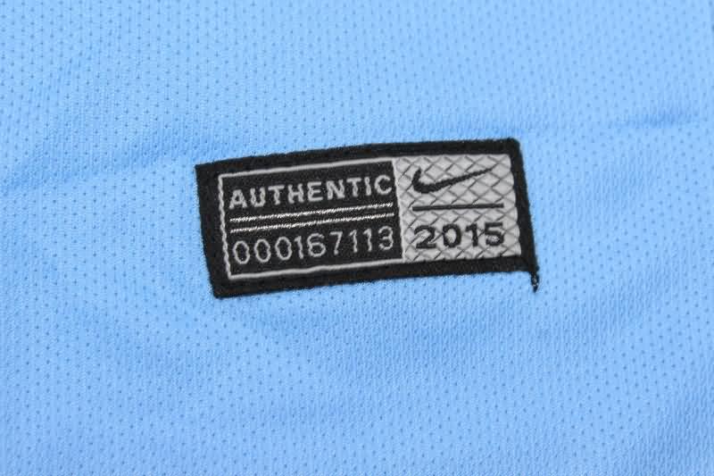 Thailand Quality(AAA) 2015/16 Manchester City Home Retro Soccer Jersey