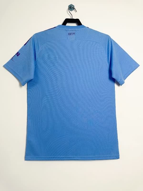 Thailand Quality(AAA) 2019/20 Manchester City Home Retro Soccer Jersey
