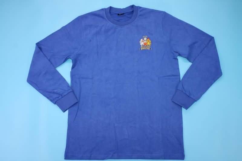 Thailand Quality(AAA) 1968 Manchester City Home European Long Retro Soccer Jersey