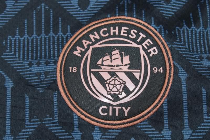 Thailand Quality(AAA) 2020/21 Manchester City Away Retro Soccer Jersey