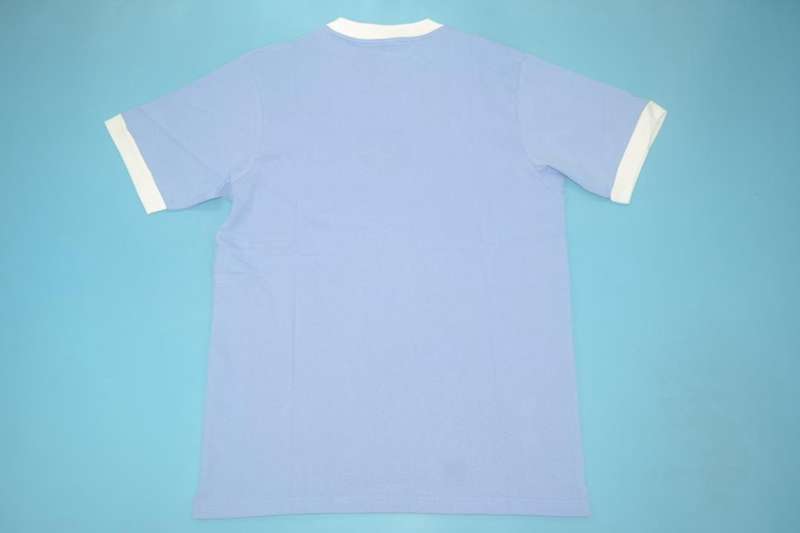 Thailand Quality(AAA) 1972/75 Manchester City Home Retro Soccer Jersey