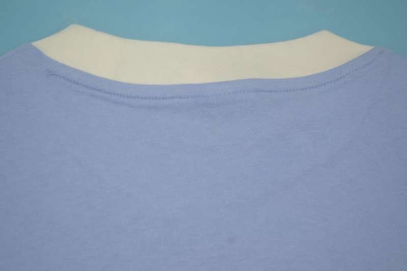 Thailand Quality(AAA) 1972/75 Manchester City Home Retro Soccer Jersey