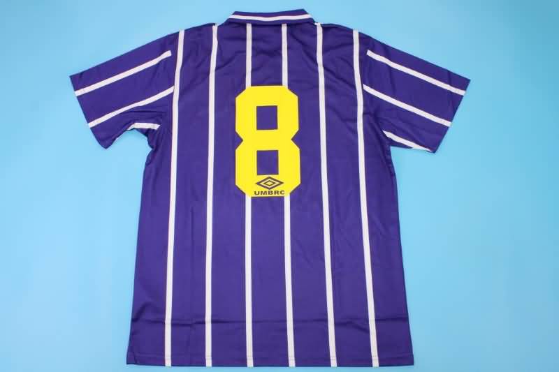 Thailand Quality(AAA) 1992/94 Manchester City Away Retro Soccer Jersey