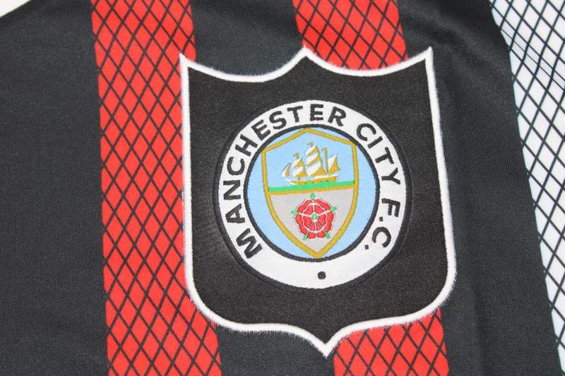 Thailand Quality(AAA) 1994/96 Manchester City Away Retro Soccer Jersey
