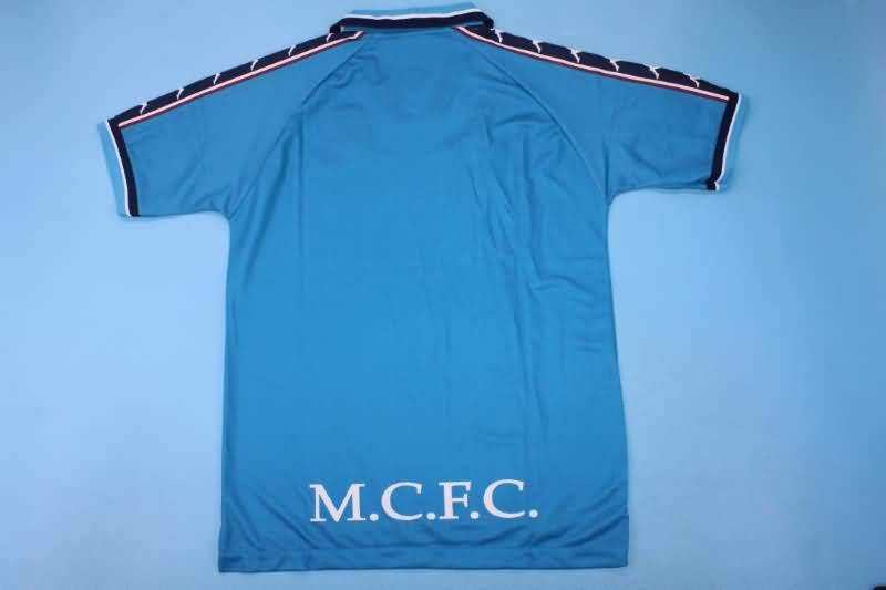 Thailand Quality(AAA) 1997/99 Manchester City Home Retro Soccer Jersey