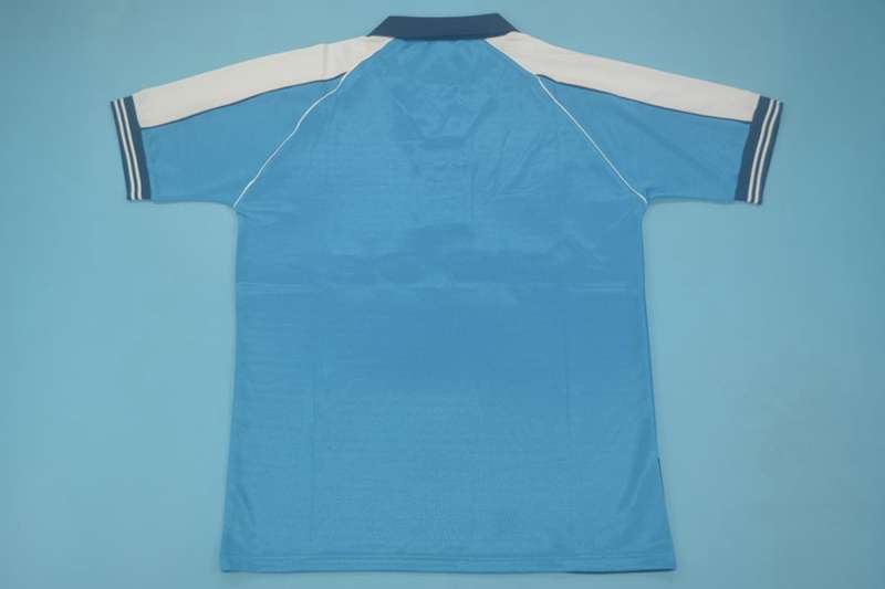 Thailand Quality(AAA) 1999/01 Manchester City Home Retro Soccer Jersey