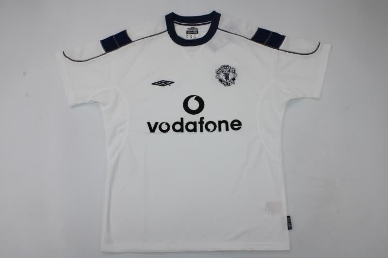 Thailand Quality(AAA) 2000/01 Manchester United Away Retro Soccer Jersey