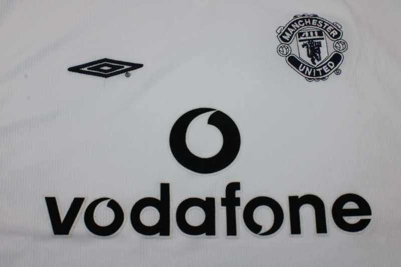 Thailand Quality(AAA) 2000/01 Manchester United Away Retro Soccer Jersey