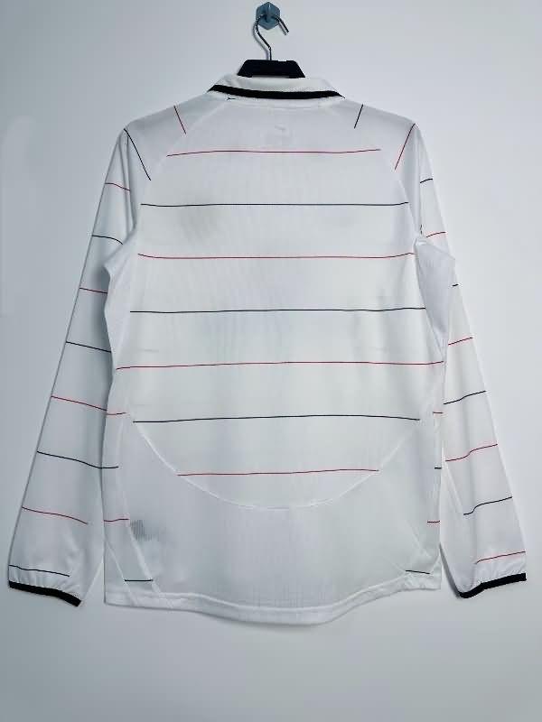 Thailand Quality(AAA) 2003/05 Manchester United Third Retro Long Sleeve Soccer Jersey
