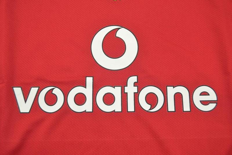 Thailand Quality(AAA) 2004/06 Manchester United Home Retro Jersey(L/S)