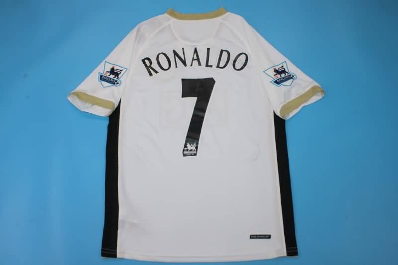 Thailand Quality(AAA) 2006/07 Manchester United Away Retro Soccer Jersey