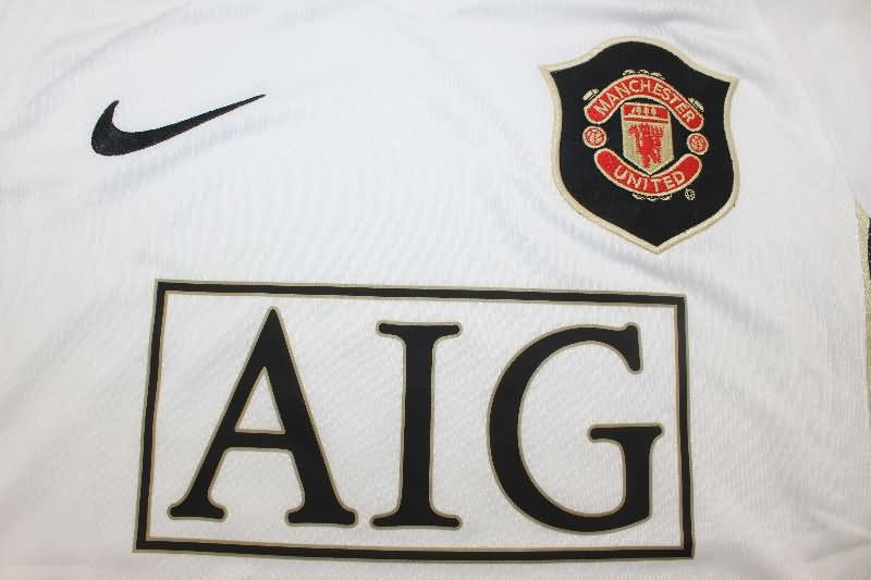 Thailand Quality(AAA) 2006/07 Manchester United Away Retro Soccer Jersey(Player)