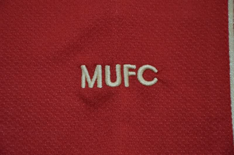 Thailand Quality(AAA) 2006/07 Manchester United Home Long Retro Soccer Jersey(Player)