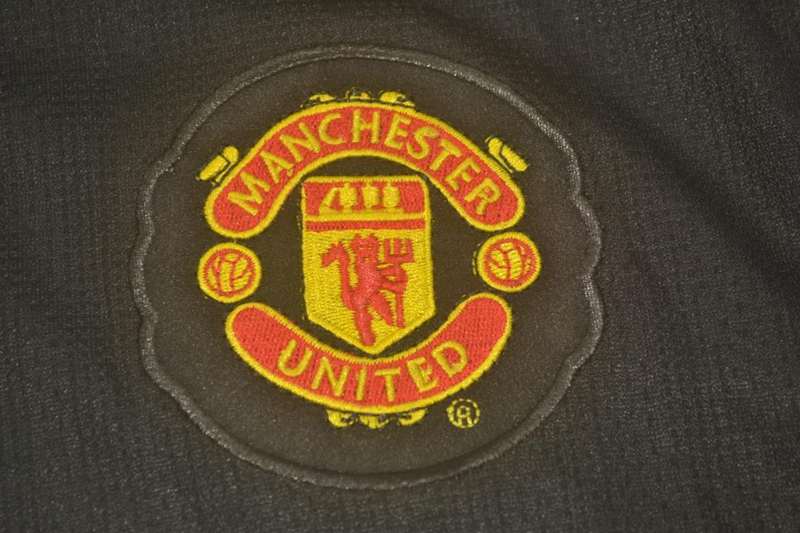 Thailand Quality(AAA) 2007/08 Manchester United Away Retro Jersey(L/S)