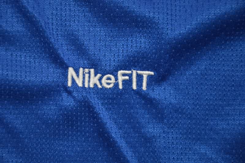 Thailand Quality(AAA) 2007/08 Manchester United Goalkeeper Blue Retro Soccer Jersey