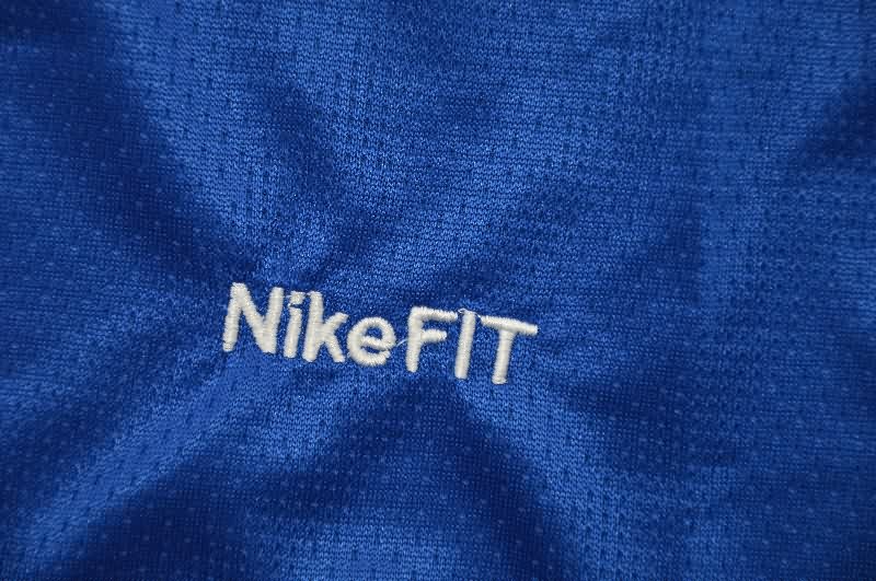 Thailand Quality(AAA) 2007/08 Manchester United Goalkeeper Blue LS Retro Soccer Jersey