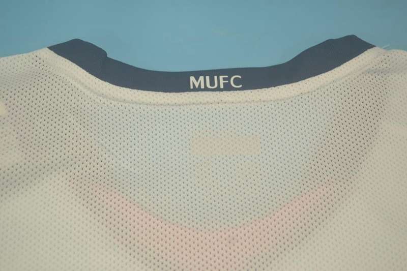 Thailand Quality(AAA) 2008/09 Manchester United Away Final Retro Soccer Jersey