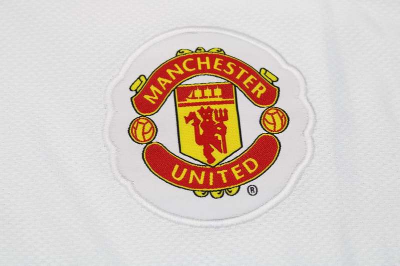 Thailand Quality(AAA) 2008/09 Manchester United Away Retro Soccer Jersey(L/S)