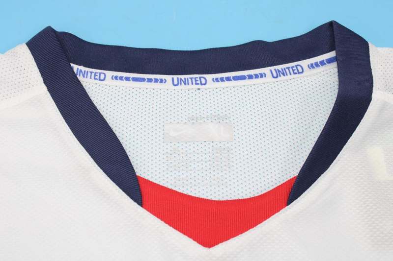 Thailand Quality(AAA) 2008/09 Manchester United Away Retro Soccer Jersey(L/S)