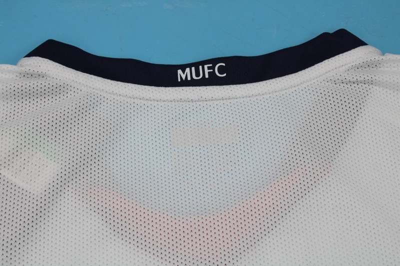 Thailand Quality(AAA) 2008/09 Manchester United Away Final Retro Soccer Jersey(L/S)