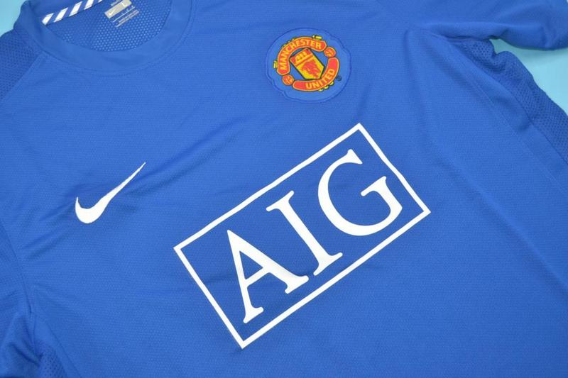 Thailand Quality(AAA) 2008/09 Manchester United Third Retro Soccer Jersey