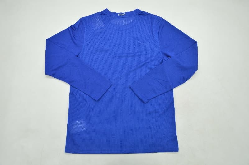 Thailand Quality(AAA) 2008/09 Manchester United Third Long Sleeve Retro Soccer Jersey(Player)