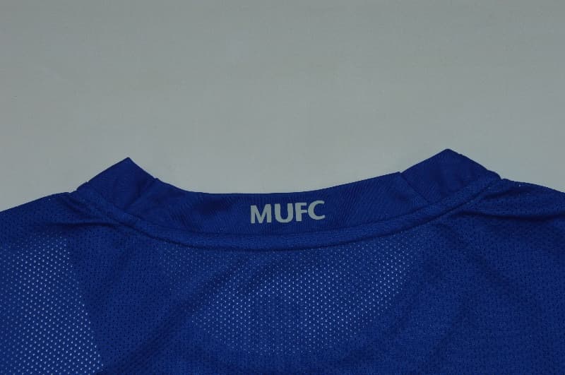 Thailand Quality(AAA) 2008/09 Manchester United Third Long Sleeve Retro Soccer Jersey(Player)