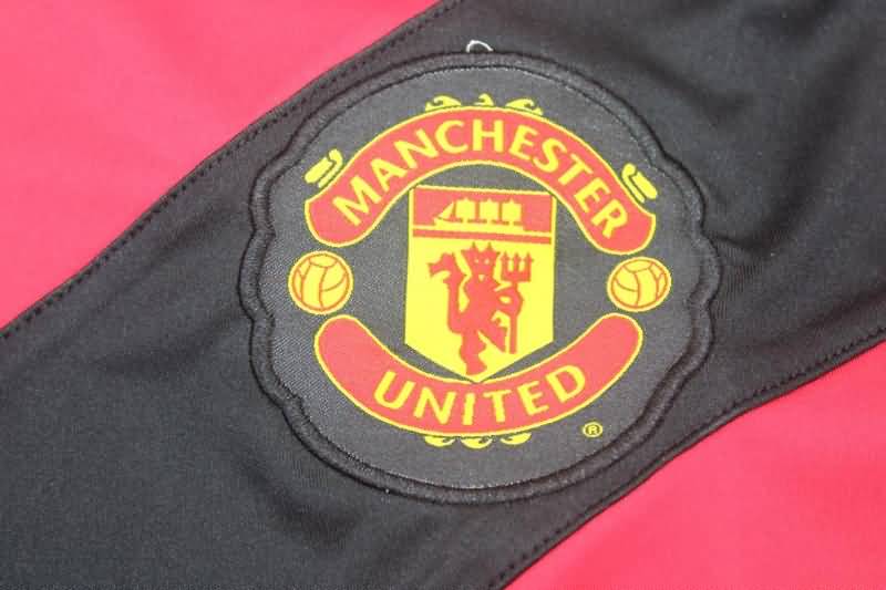 Thailand Quality(AAA) 2009/10 Manchester United Home Retro Soccer Jersey(L/S)