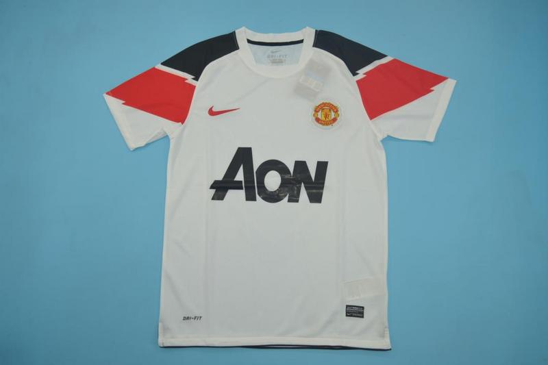 Thailand Quality(AAA) 2010/11 Manchester United Away Retro Soccer Jersey