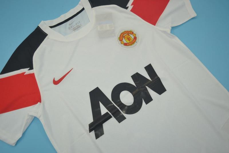 Thailand Quality(AAA) 2010/11 Manchester United Away Retro Soccer Jersey