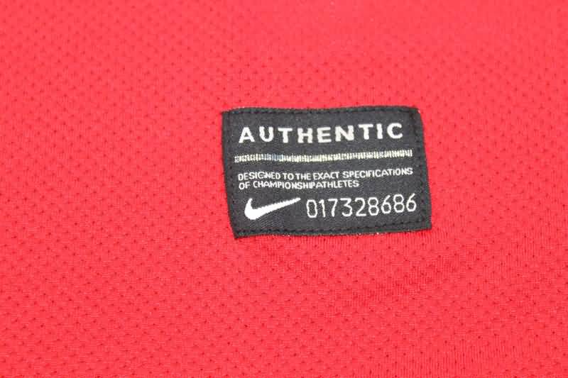 Thailand Quality(AAA) 2011/12 Manchester United Home Retro Soccer Jersey