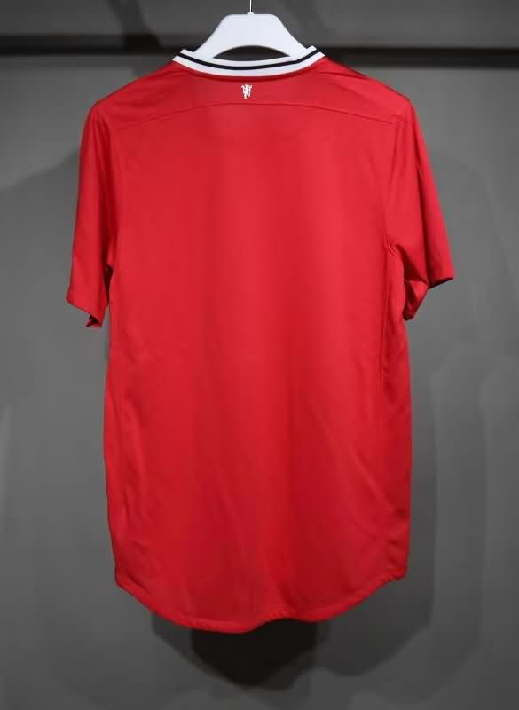 Thailand Quality(AAA) 2011/12 Manchester United Home Retro Soccer Jersey (Player)