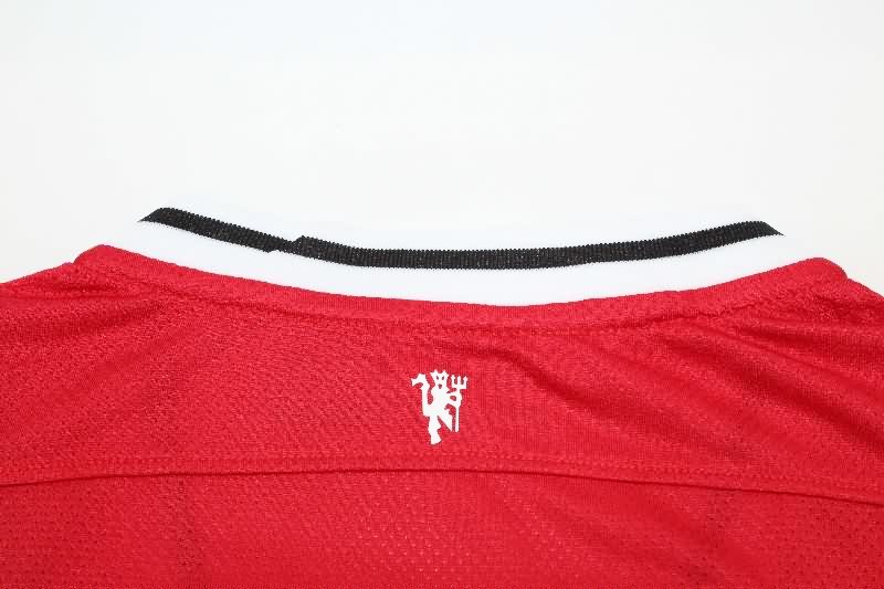 Thailand Quality(AAA) 2011/12 Manchester United Home Retro Soccer Jersey (Player)