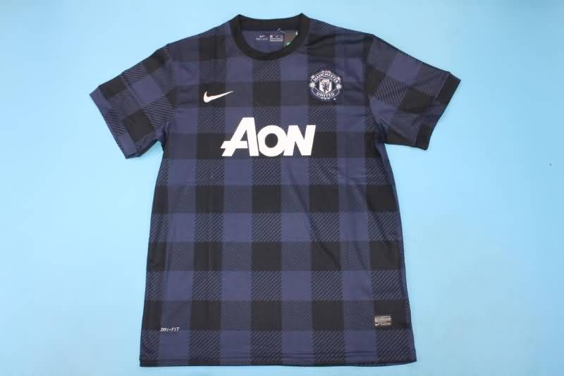 Thailand Quality(AAA) 2013/14 Manchester United Away Retro Soccer Jersey