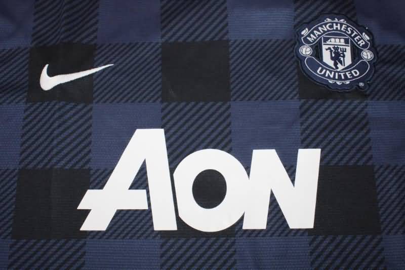 Thailand Quality(AAA) 2013/14 Manchester United Away Retro Soccer Jersey