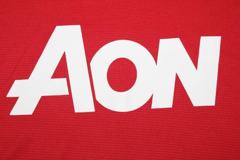 Thailand Quality(AAA) 2013/14 Manchester United Home Retro Soccer Jersey