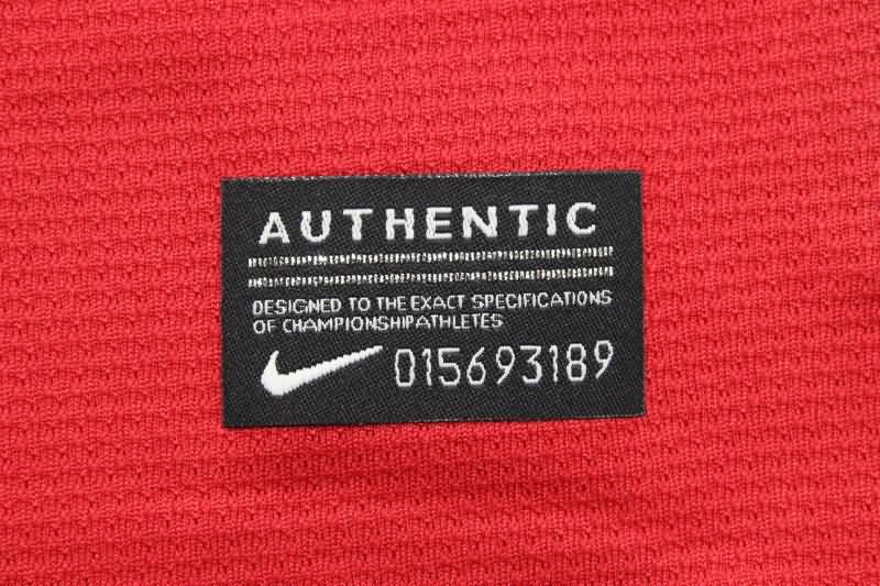Thailand Quality(AAA) 2013/14 Manchester United Home Long Sleeve Retro Soccer Jersey