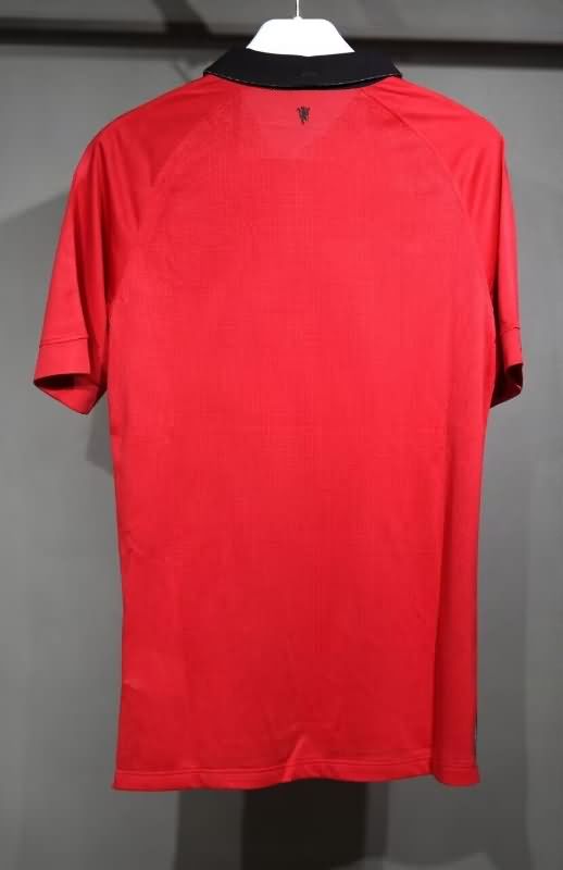 Thailand Quality(AAA) 2013/14 Manchester United Home Retro Soccer Jersey (Player)
