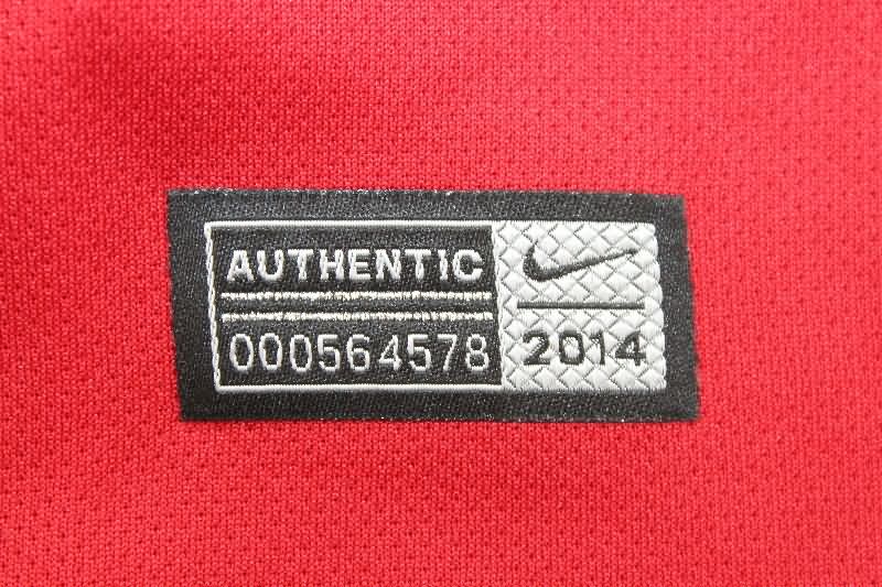 Thailand Quality(AAA) 2014/15 Manchester United Home Retro Soccer Jersey