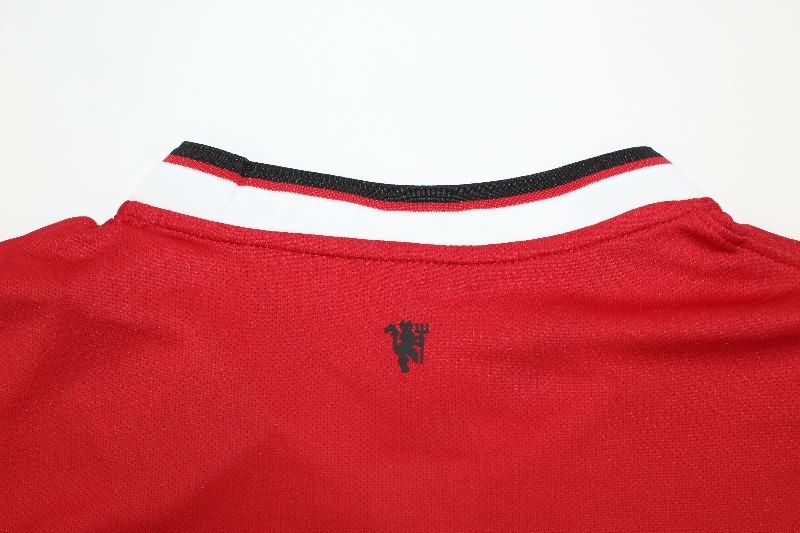 Thailand Quality(AAA) 2014/15 Manchester United Home Retro Soccer Jersey