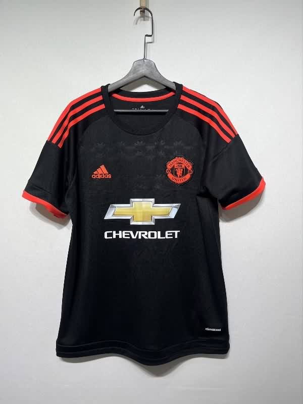 Thailand Quality(AAA) 2015/16 Manchester United Third Retro Soccer Jersey