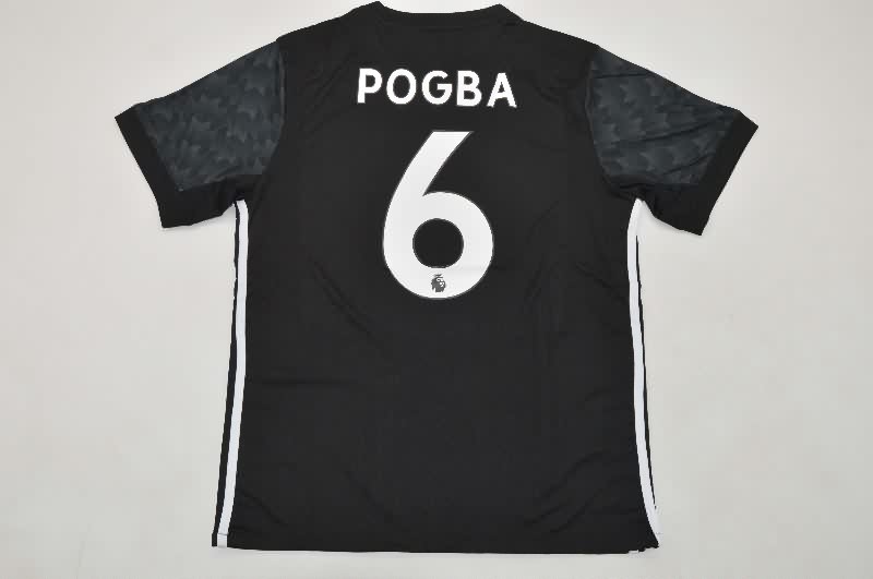 Thailand Quality(AAA) 2017/18 Manchester United Away Retro Soccer Jersey