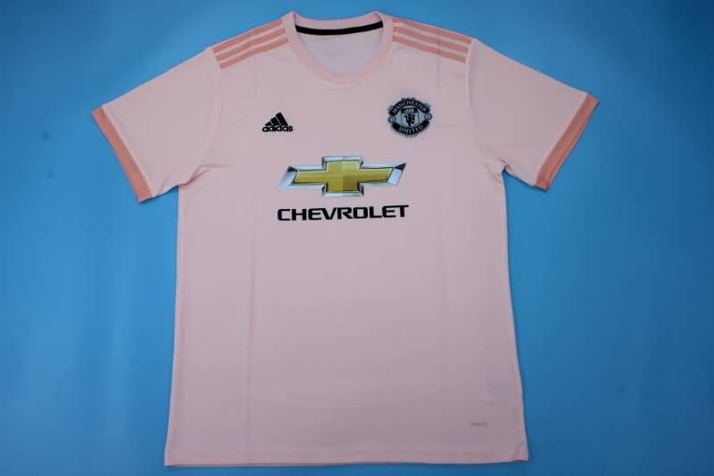 Thailand Quality(AAA) 2018/19 Manchester United Away Retro Soccer Jersey