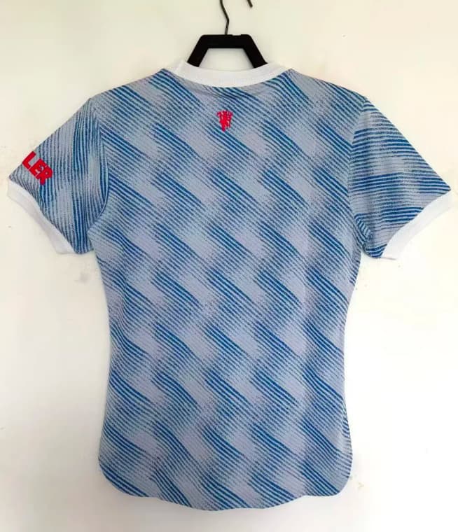 Thailand Quality(AAA) 2021/22 Manchester United Away Retro Soccer Jersey (Player)