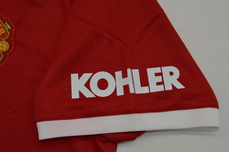 Thailand Quality(AAA) 2021/22 Manchester United Home Retro Soccer Jersey